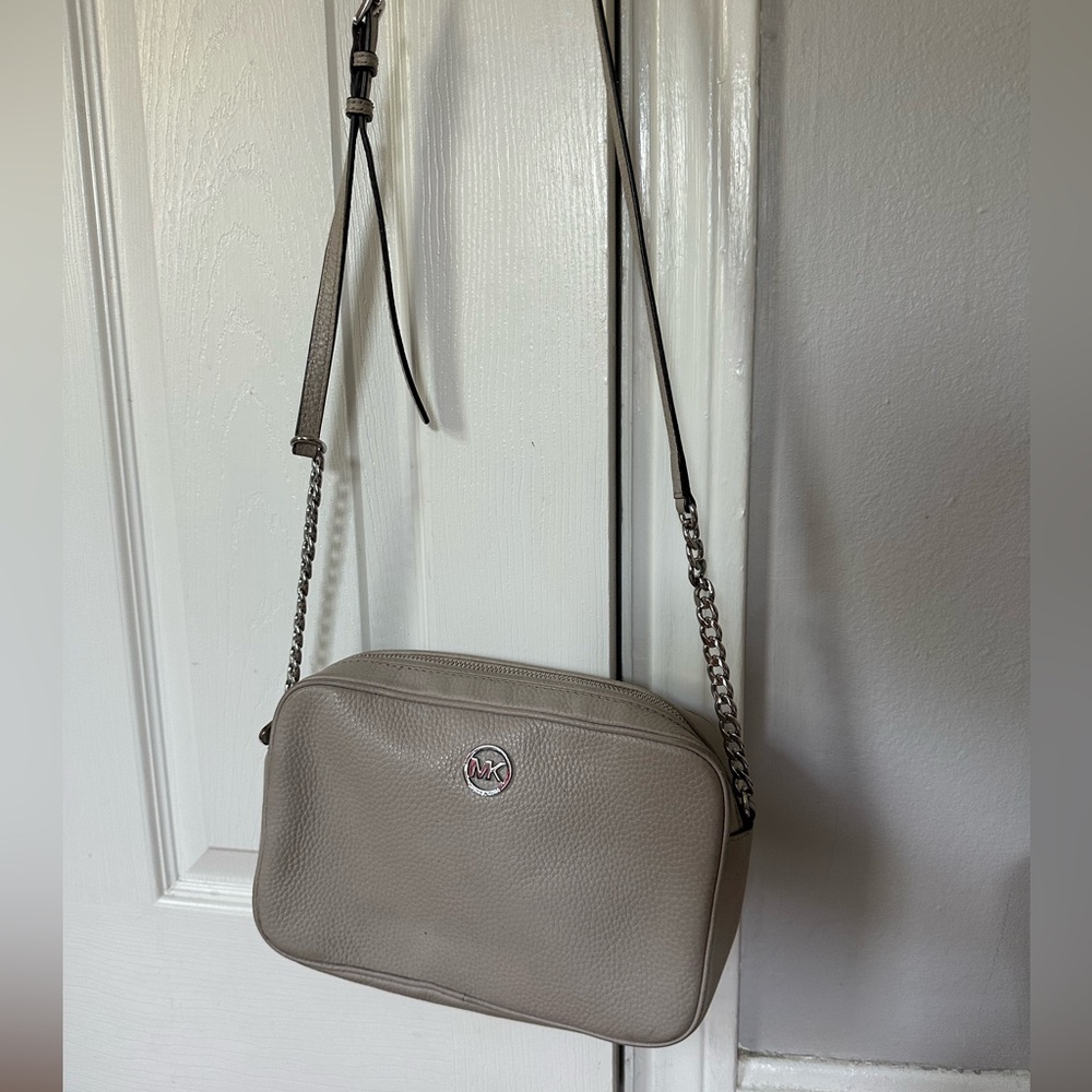 Cream Michael Kors Crossbody bag